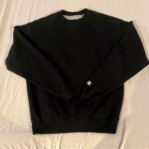 Men’s Champion Eco Authentic Black Crew Neck Sweater
